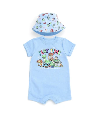 Toy Story Baby Boys Mickey Mouse Romper and Sunhat