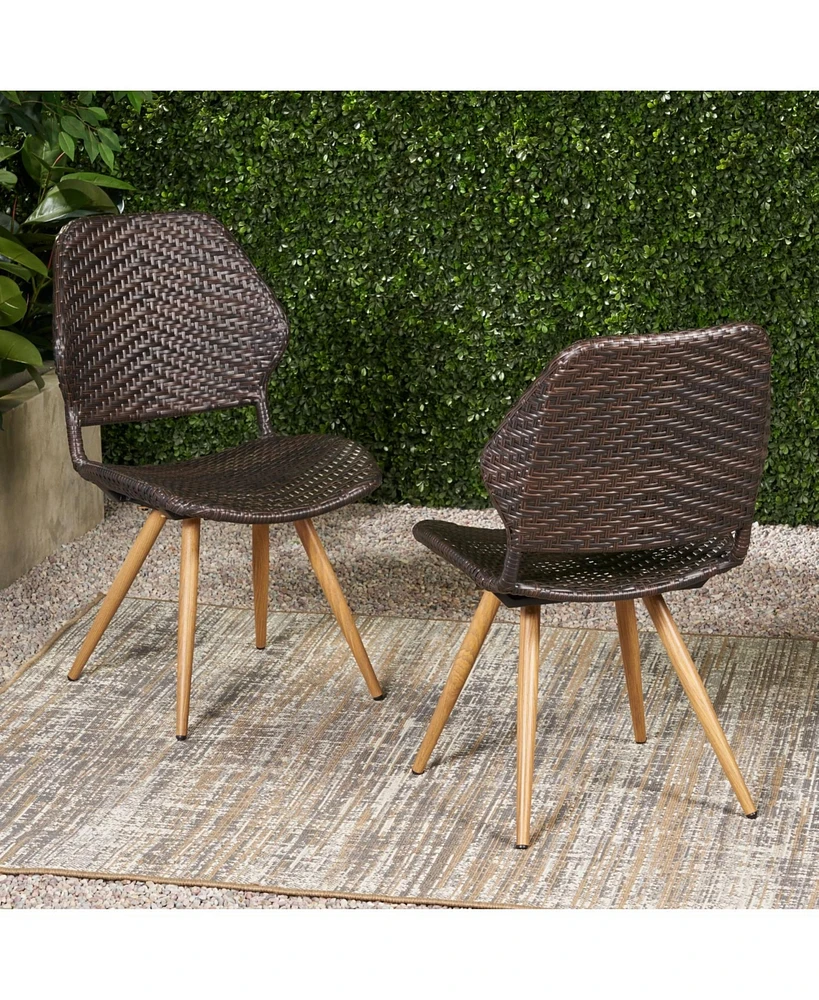Wicker Patio Dining Chairs - Stylish & Durable Outdoor Seating