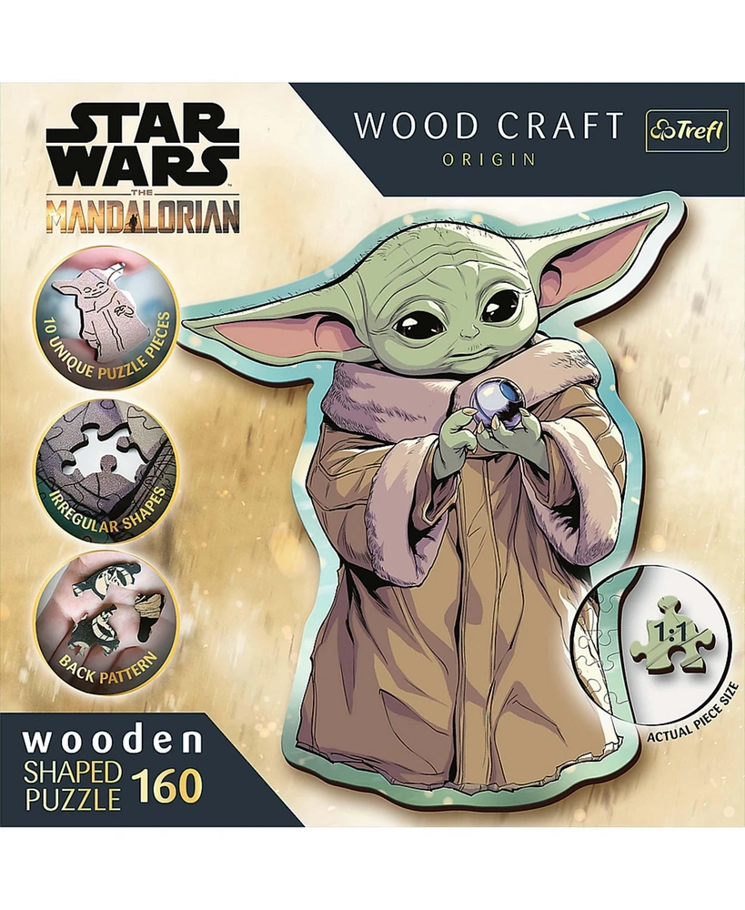 Trefl Wood Craft Puzzles Trefl Wood Craft 160 Piece Wooden Puzzle - Star Wars - Grogu