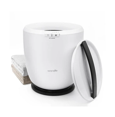 SereneLife Bucket Towel Warmer, 12L, Adjustable Timer, Auto Shut-Off