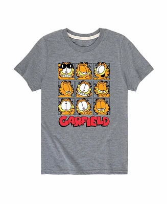 Garfield Toddler Boys Faces Graphic T-Shirt