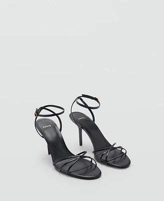 Mango Women's Strappy Heeled Sandals
