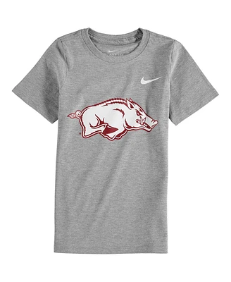 Nike Preschool Charcoal Arkansas Razorbacks Logo T-Shirt