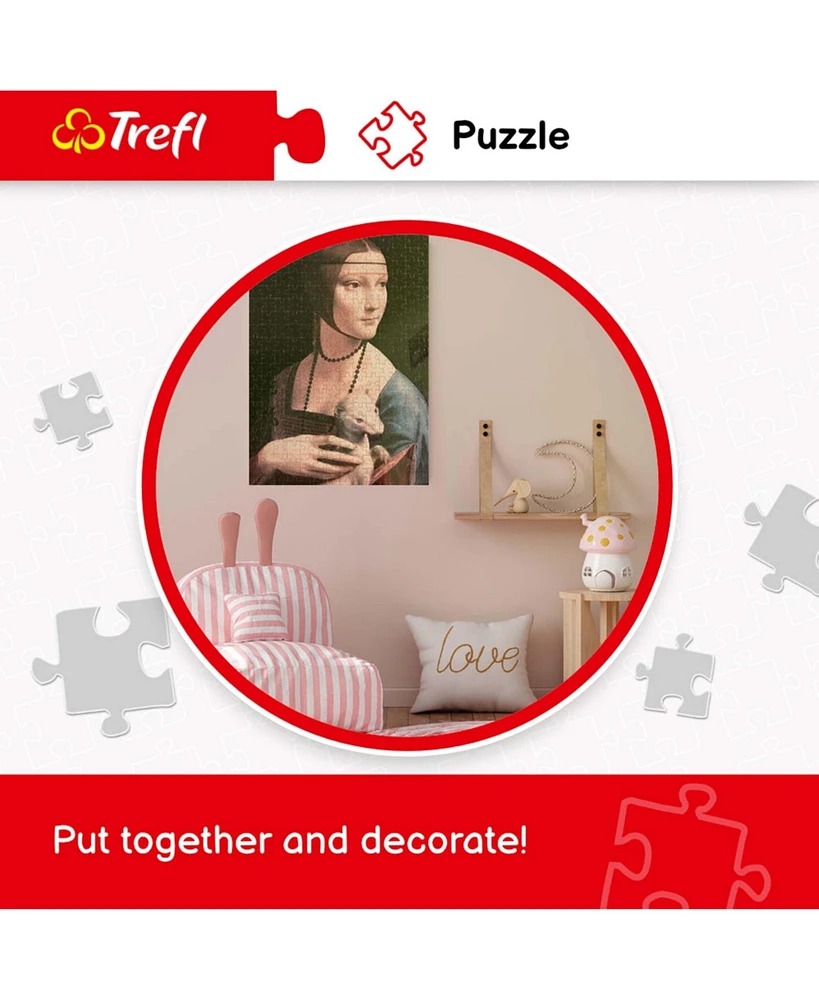 Trefl Red Panorama 1000 Piece Puzzle - By the Schliersee lake / Huber