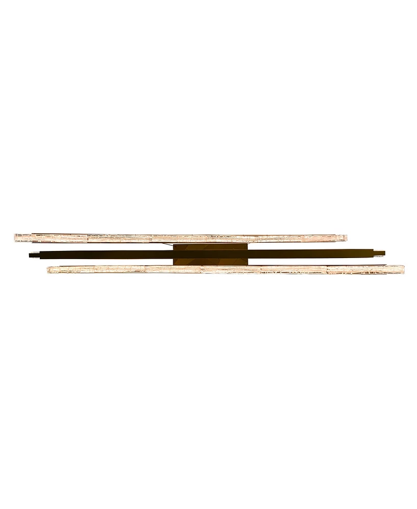 Cwi Lighting 26" Metal Saber Integrated Led Chandelier