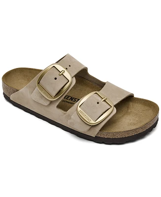 Birkenstock Women's Arizona Big Buckle Oiled Leather Sandals from Finish Line
