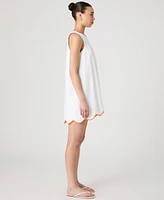 French Connection Women's Alexis Cotton Poplin Shift Dress
