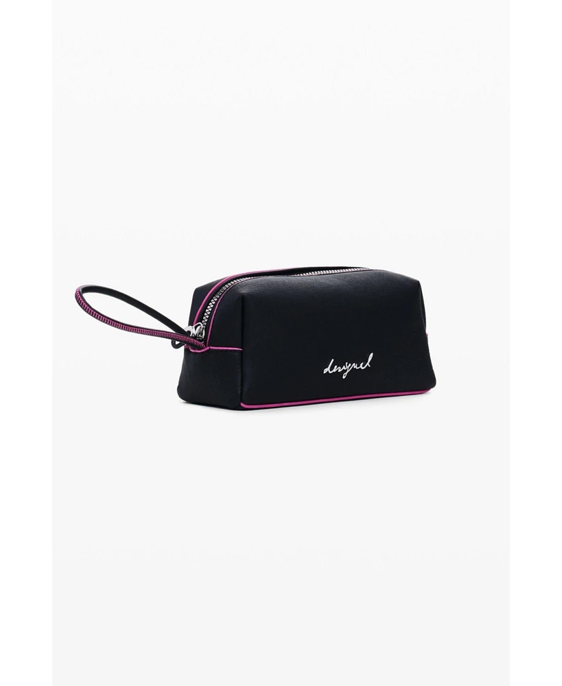 Desigual Women's Medium elongated wallet with stitching