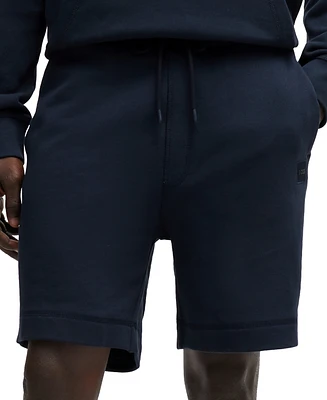 Boss by Hugo Men's Logo Badge Regular-Fit Shorts