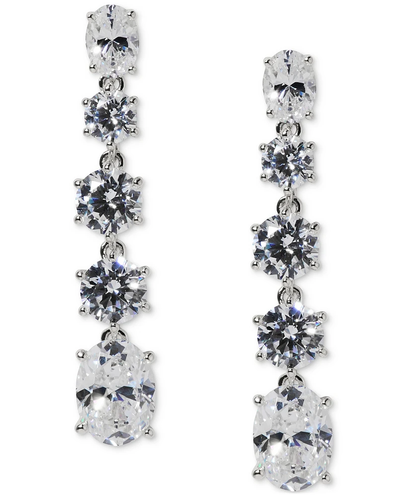 Eliot Danori Stone Linear Drop Earrings, Exclusively at Macy's