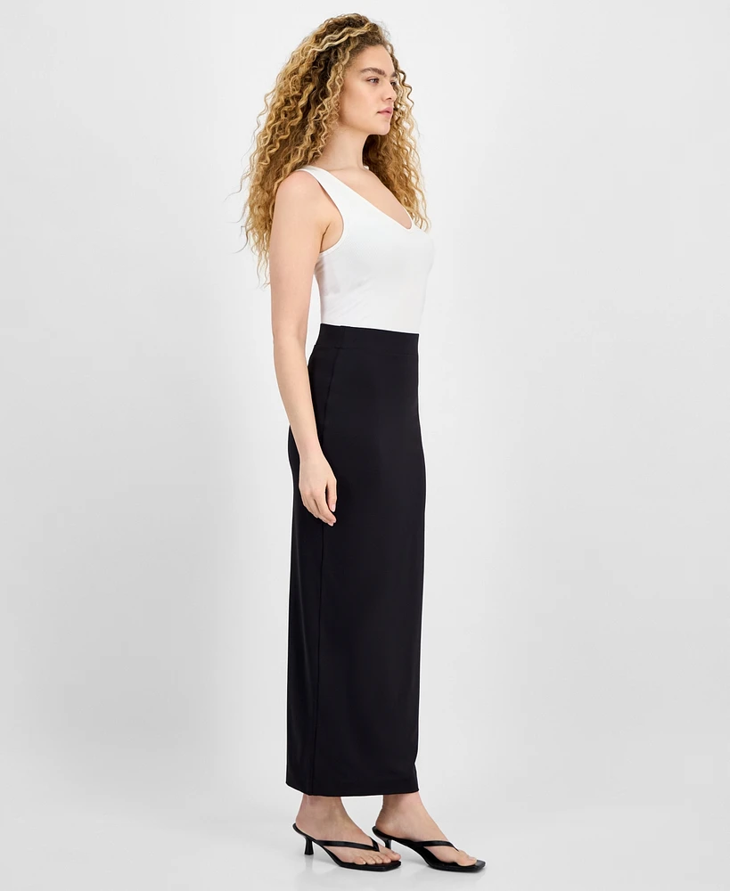 Bar Iii Women's Pull-On Maxi Skirt, Exclusively at Macy's