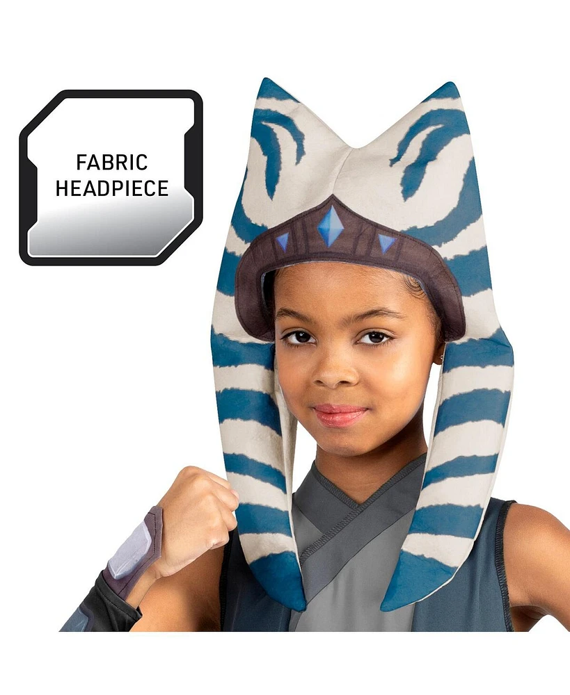 Jazwares Big Girls Ahsoka Tano The Mandalorian Qualux Costume