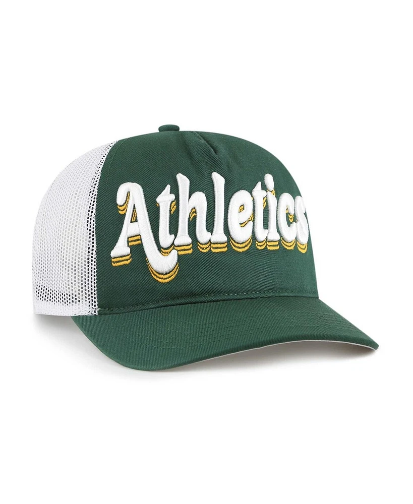 '47 Brand Women's Green Oakland Athletics Biloxi Hitch Adjustable Hat