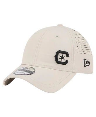 New Era Men's Tan Chicago Fire Active 9TWENTY Adjustable Hat
