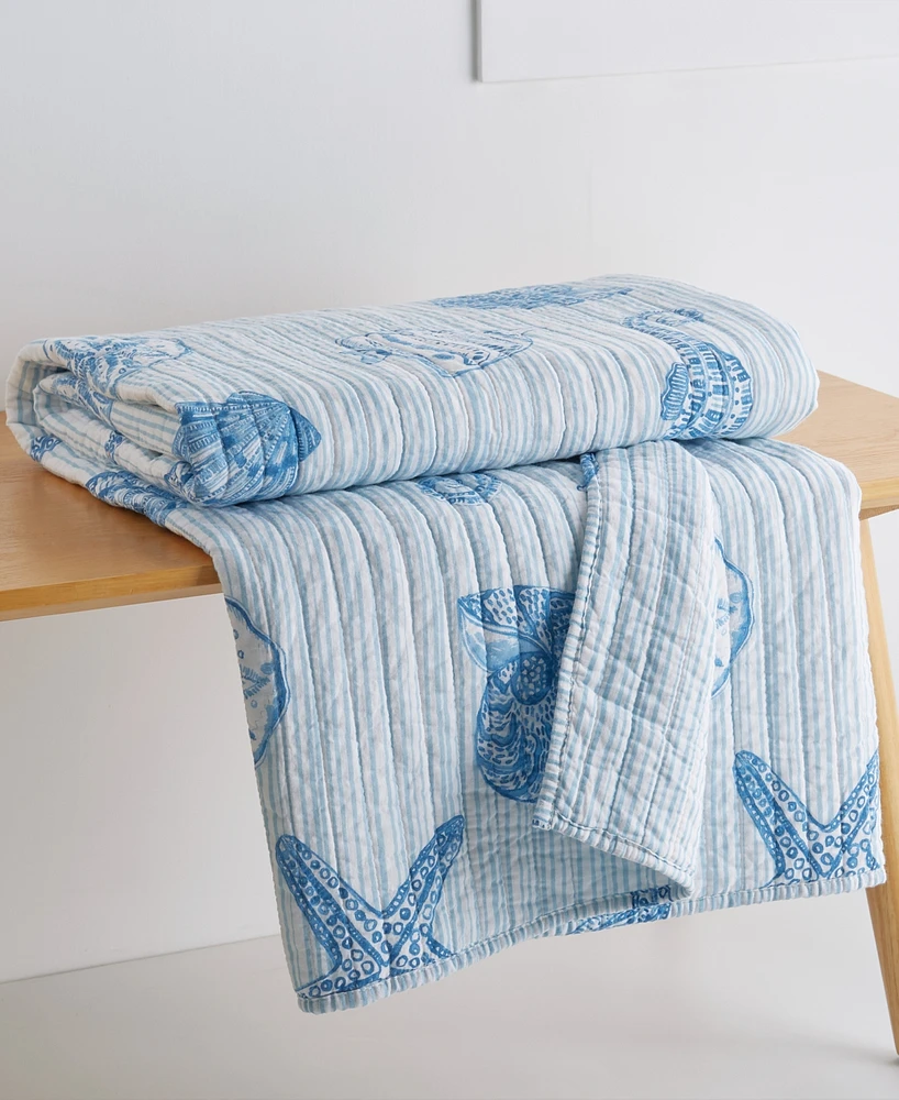 Levtex Sandy Cove Reversible Quilted Throw, 50" x 60"