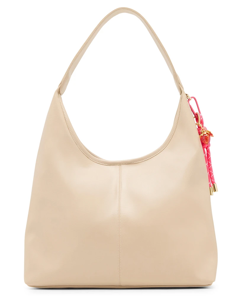 Madden Girl Carly Crinkle Medium Hobo Bag