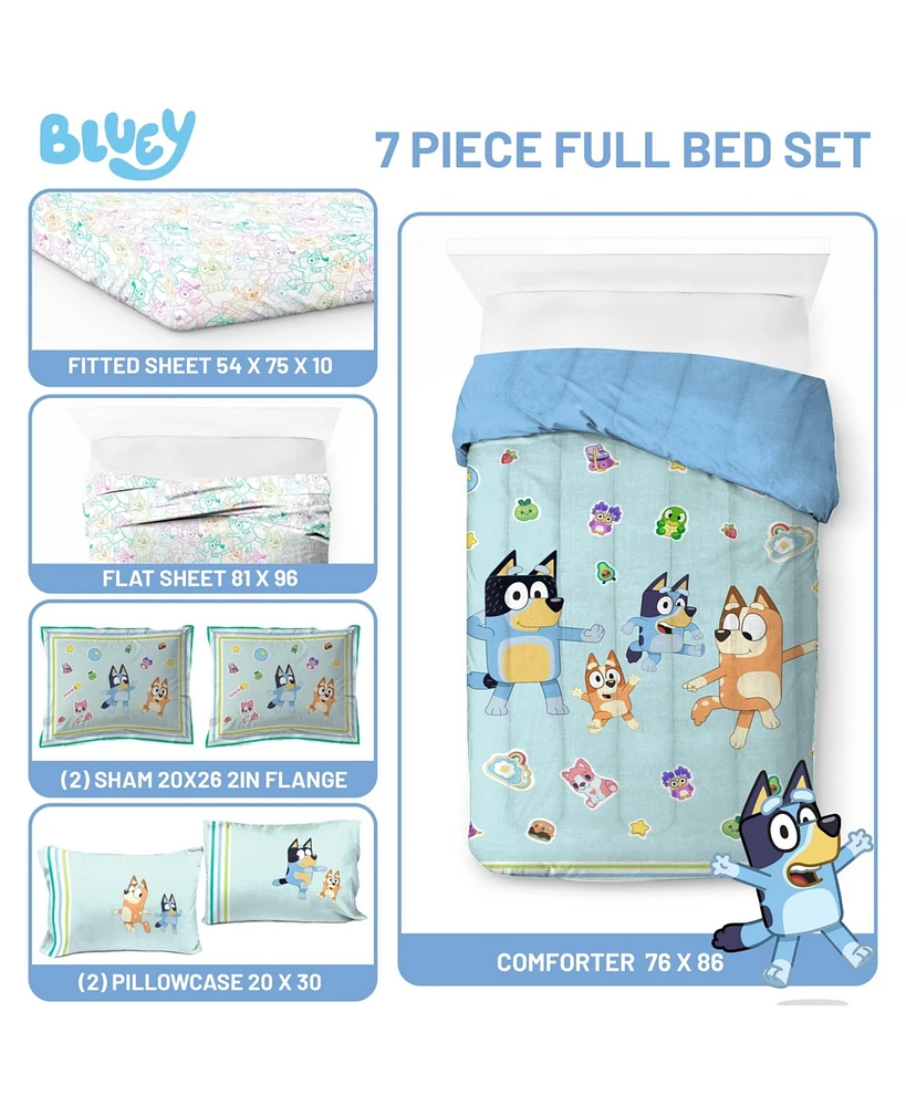 Bluey Dance Bed Set Twin