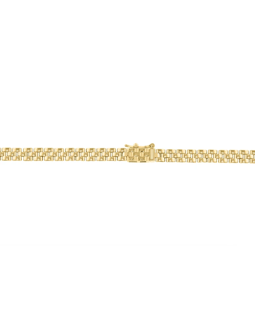 Effy Emerald (1-3/8 ct. t.w.) & Diamond (1/3 ct. t.w.) Fancy 16" Collar Necklace in 14k Gold