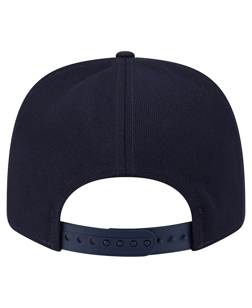 New Era Men's Navy Michigan Wolverines Game Day Multi-Rope 9SEVENTY Stretch-Snap Hat
