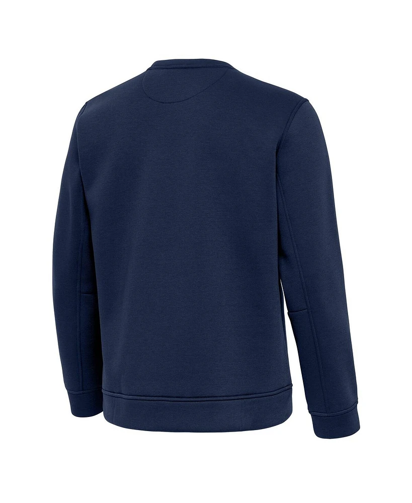 Antigua Men's Navy Boston Red Sox Relevant Lightweight Pullover Sweatshirt