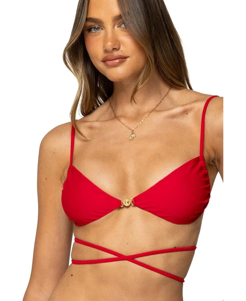 Edikted Women's Buffie Bralette Bikini Top