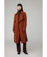 Soia & Kyo Women's Dimitra Relaxed-Fit Belted Trench With Shirt Collar
