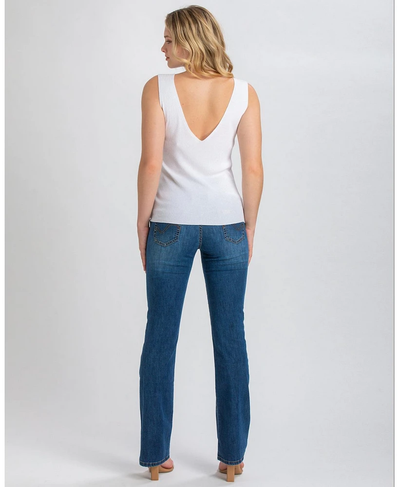 Pietro Brunelli Maternity Slim-Fit Bootcut Jeans