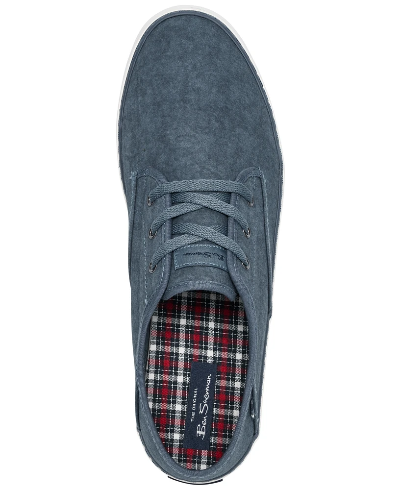 Ben Sherman Men's Camden Canvas Low Casual Sneakers from Finish Line