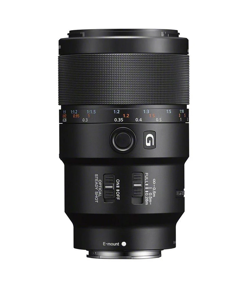 Sony Fe 90mm f/2.8 Macro G Oss Lens, Bundle with Flashpoint Zoom Li-on R2 Ttl On-Camera Flash Speedlight, 62mm Filter Kit, Cleaning Kit