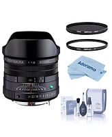 Pentax Hd Pentax-fa 31mm f/1.8 Limited Lens, Black, Bundle with Hoya 58mm Uv and Cpl Filters