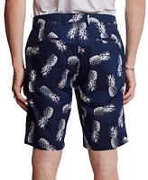 Paisley & Gray Men's Felix Slim Fit Pineapple Print 8-1/2" Shorts