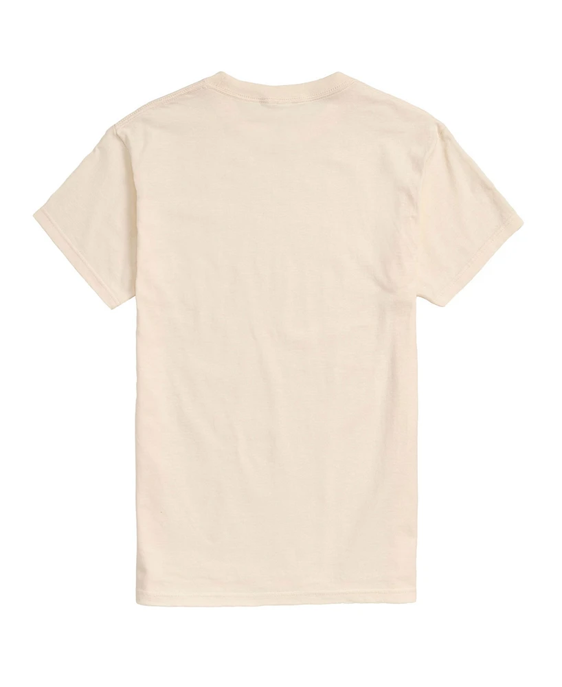 Airwaves Men's Peanuts Snoopy Beach Day Short Sleeve T-Shirt