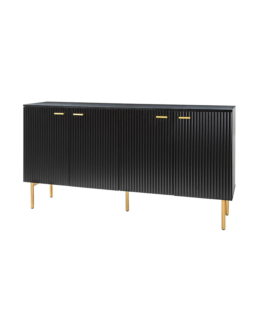 Brian 63"Wide 4 Door Sideboard