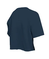 New Era Big Girls Navy New York Yankees Flip Sequin Team T-Shirt