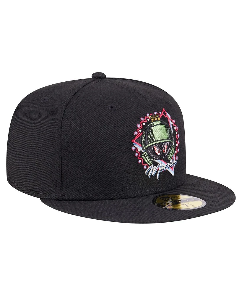 New Era Men's Black Looney Tunes Color Pack 59FIFTY Fitted Hat
