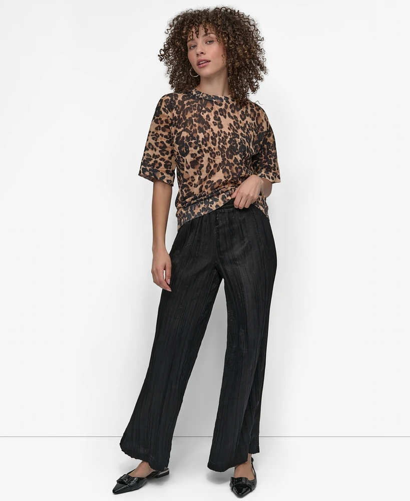 Dkny Women's Summer Cheetah Sweater