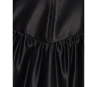 Alex & Sophia Juniors' Satin Corset Fit Flare Dress