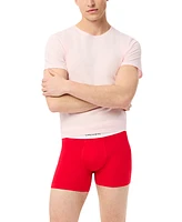 Lacoste Men's 3-Pk. Regular-Fit Logo Waistband 5" Boxer Briefs