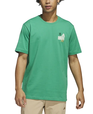 adidas Men's Jetset Camper Regular-Fit Graphic T-Shirt