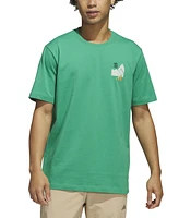 adidas Men's Jetset Camper Regular-Fit Graphic T-Shirt