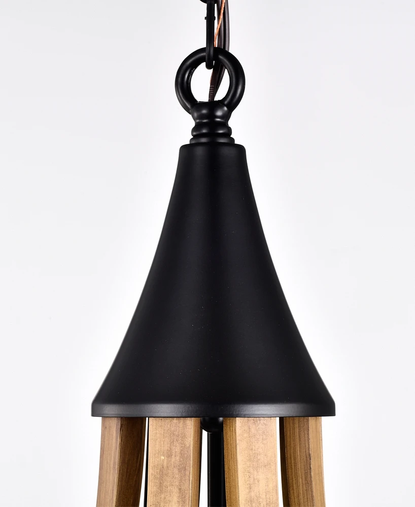 Home Accessories 15" Vissenta 3-Light Indoor Chandelier
