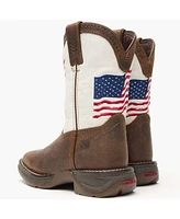 Durango Boys Lil' Rebel by Distressed Flag Western Boot