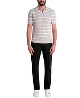 Karl Lagerfeld Paris Men's Stripe Sweater Polo