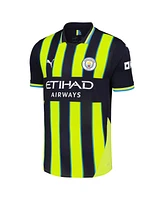 Puma Men's Erling Haaland Navy Manchester City 2024/25 Away Replica Player Jersey