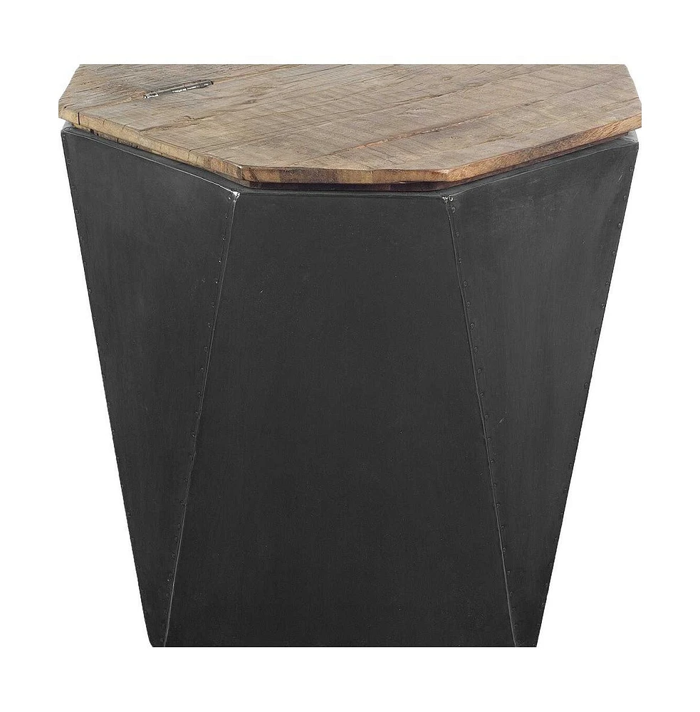 Durable Solid Wood Side Table – Classic Design for Living Rooms
