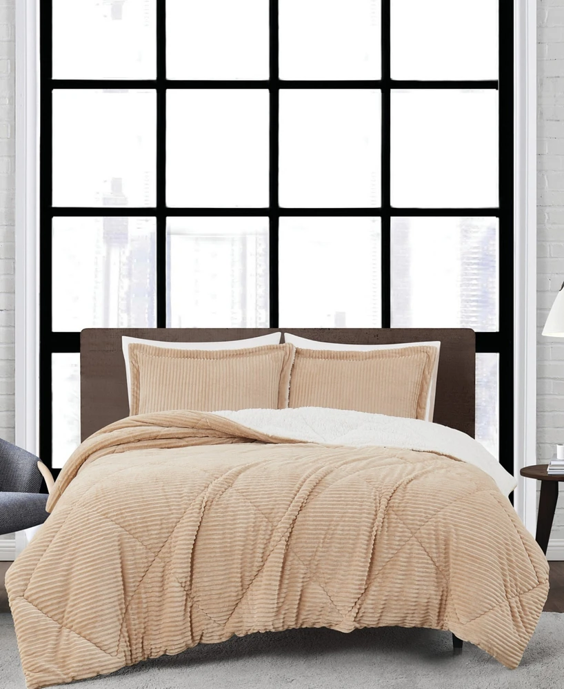 London Fog Signature Corduroy -Pc. Comforter Set