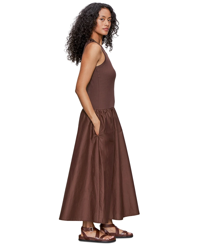 Sanctuary Women's Take Me Away Cotton Midi Dress