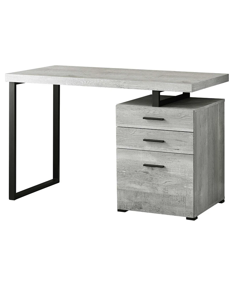 Computer Desk with Three Drawers – Space-Saving Design for Any Room