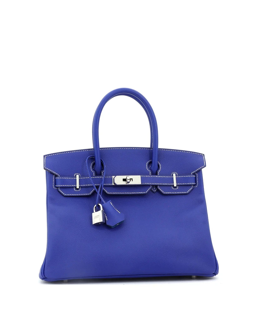 Pre-Owned Hermes Candy 30 Handbag Epsom