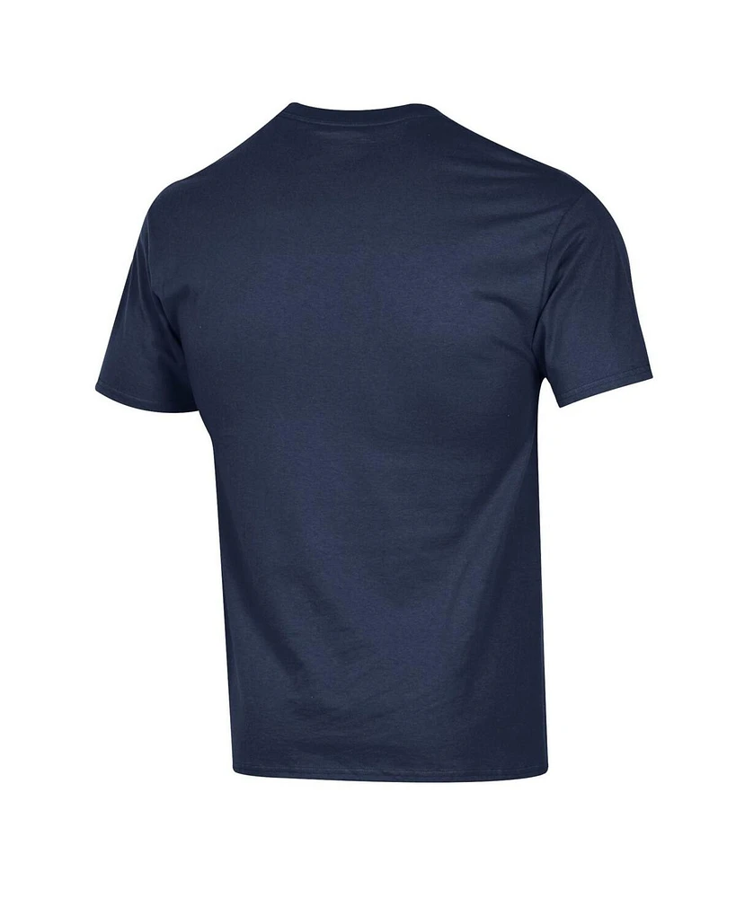 Champion Men's Navy Villanova Wildcats Arch Over Logo T-Shirt